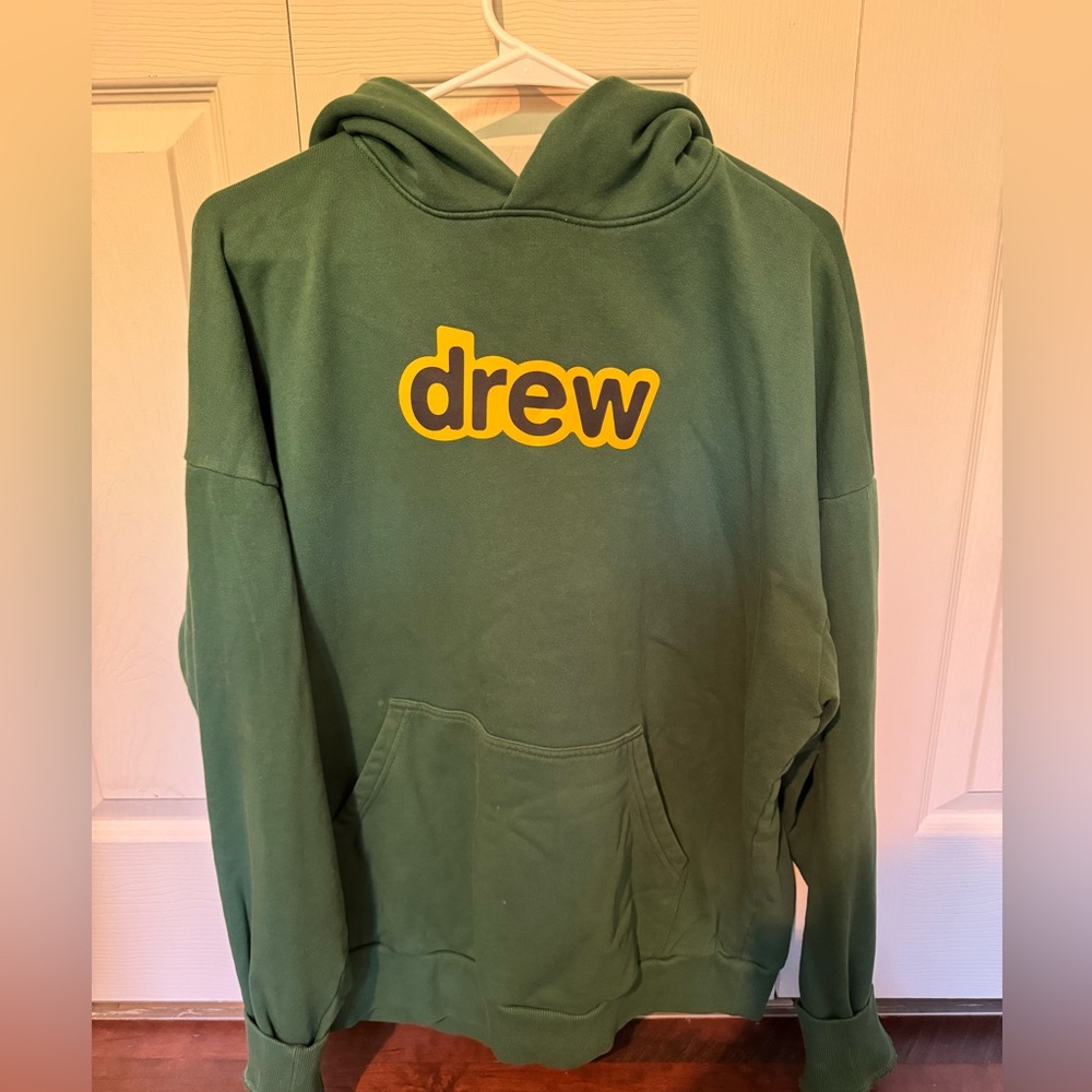 DREW House forest green hoodie size L